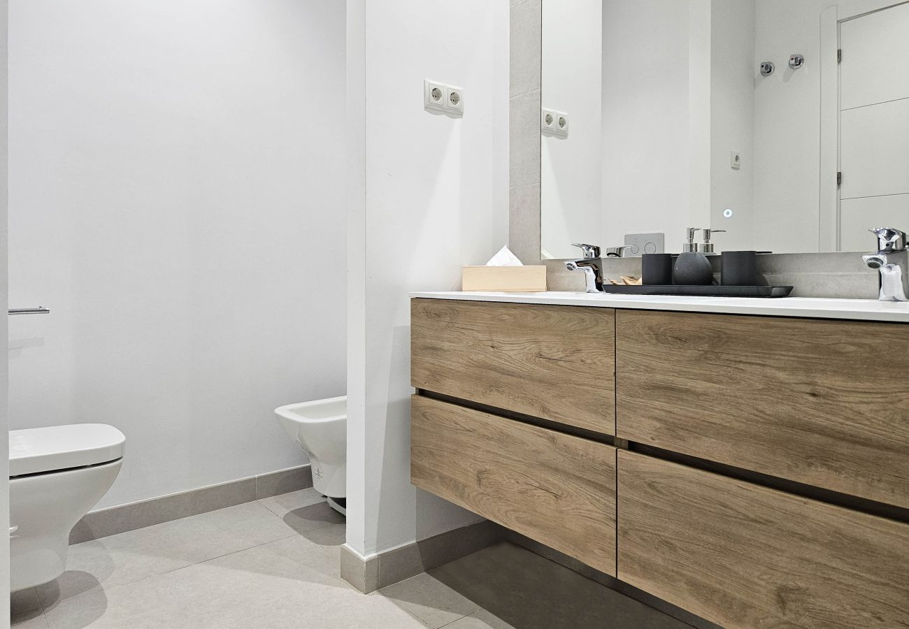 Apartamento en Casares - Moderno apartamento de 2 dormitorios en planta baja Finca Cortesin