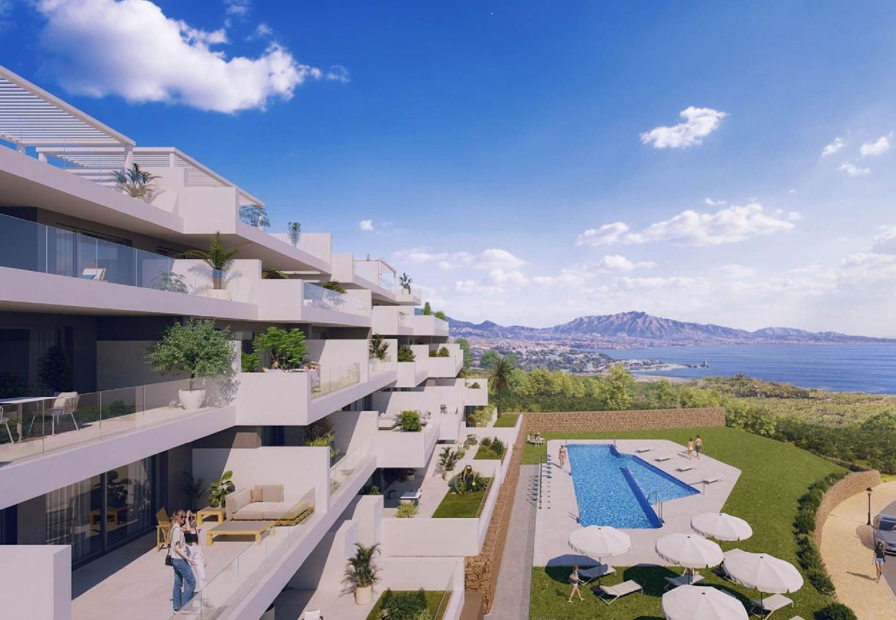Apartamento en Manilva - Moderno apartamento de 3 habitaciones con increíbles instalaciones.