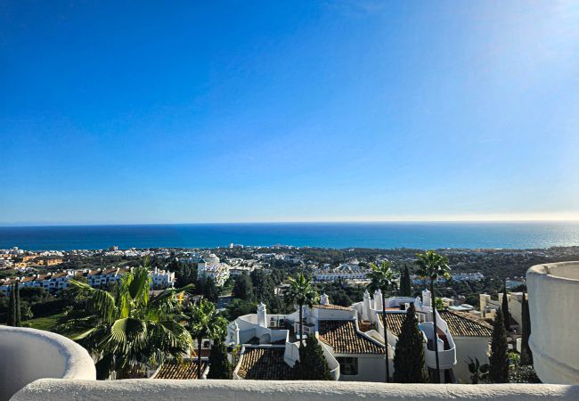 Apartamento en Mijas Costa - Apartamento con vistas al mar en El Portón Calahonda