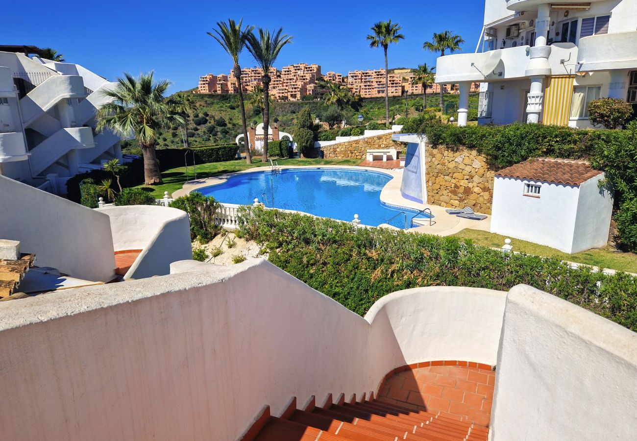 Apartamento en Mijas Costa - Apartamento con vistas al mar en El Portón Calahonda