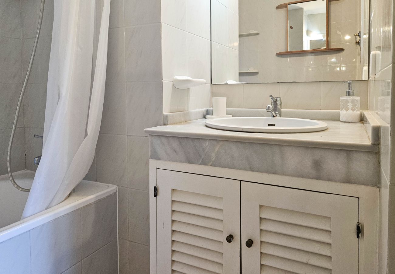 Apartamento en Mijas Costa - Apartamento con vistas al mar en El Portón Calahonda