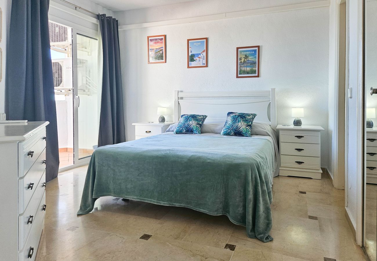 Apartamento en Mijas Costa - Apartamento con vistas al mar en El Portón Calahonda