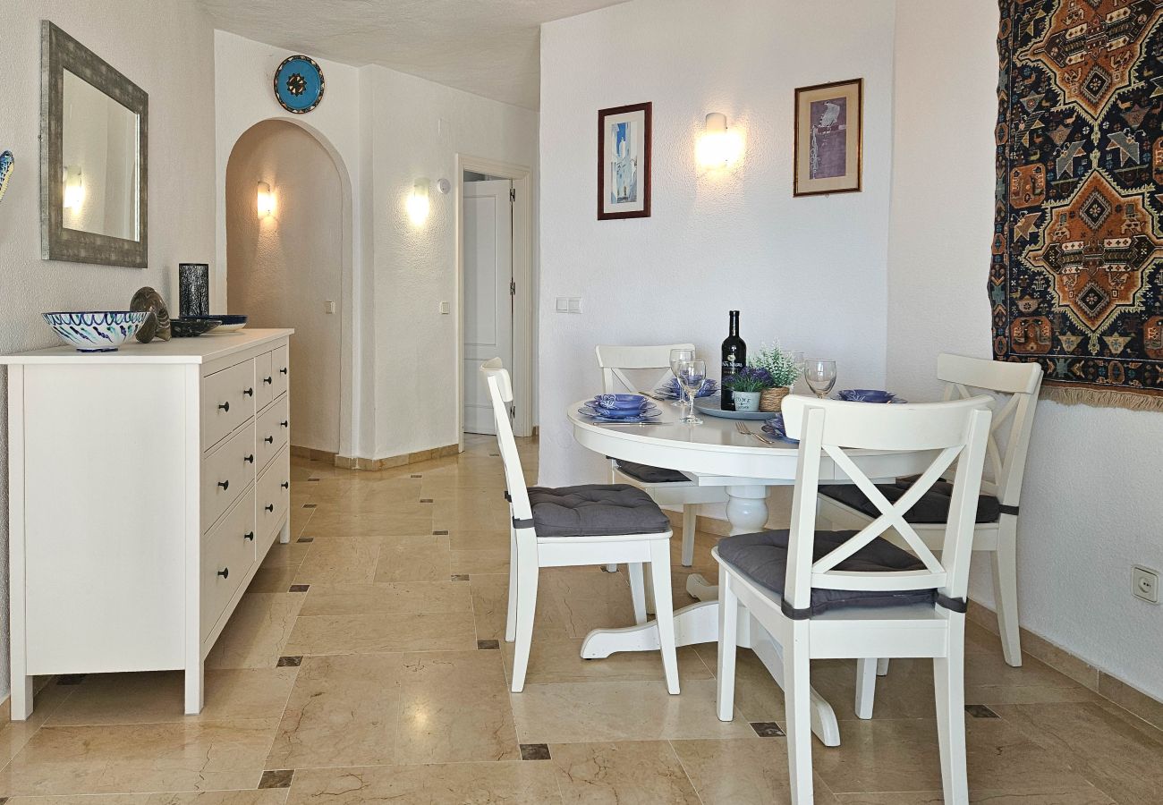 Apartamento en Mijas Costa - Apartamento con vistas al mar en El Portón Calahonda