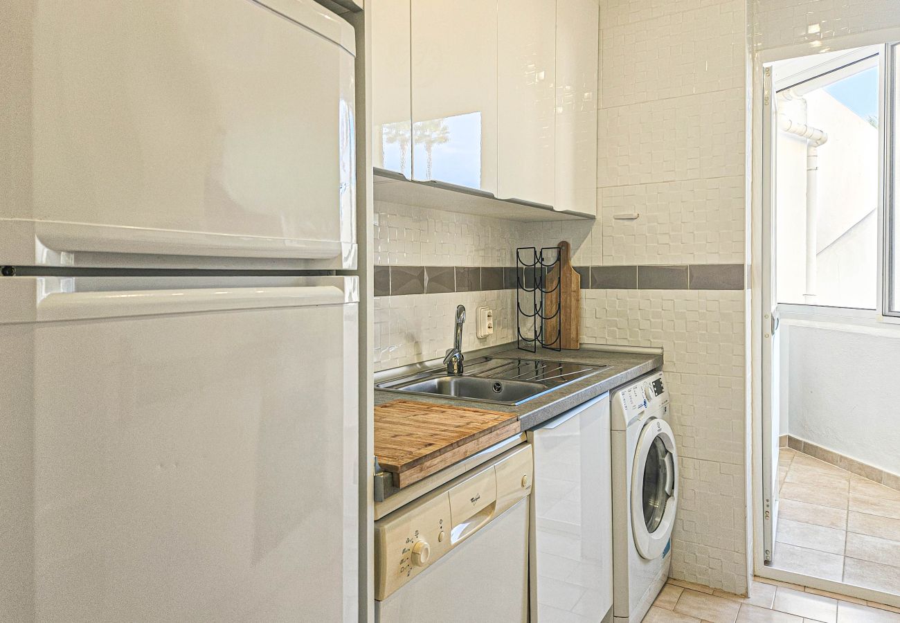 Apartamento en Mijas Costa - Apartamento con vistas al mar en El Portón Calahonda