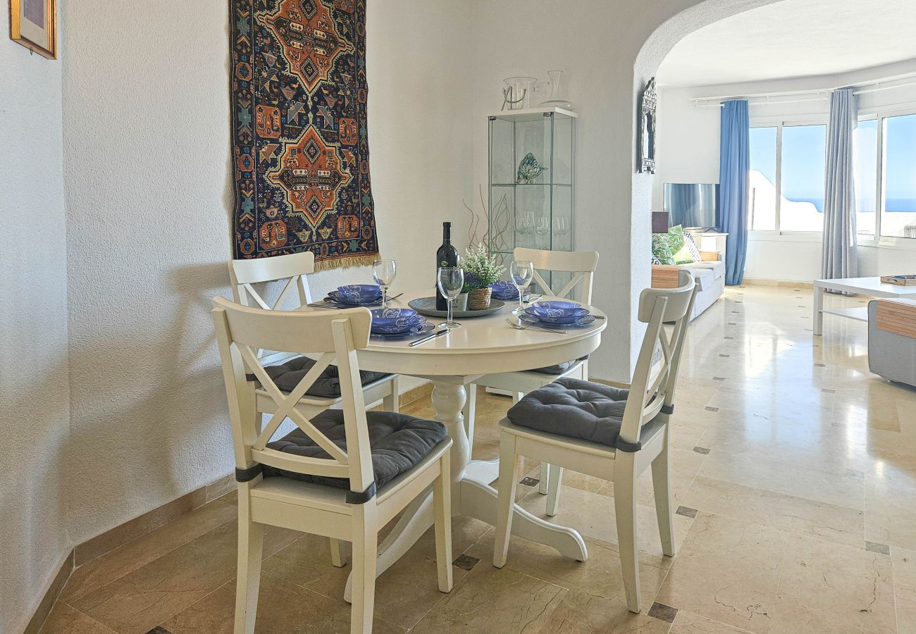 Apartamento en Mijas Costa - Apartamento con vistas al mar en El Portón Calahonda