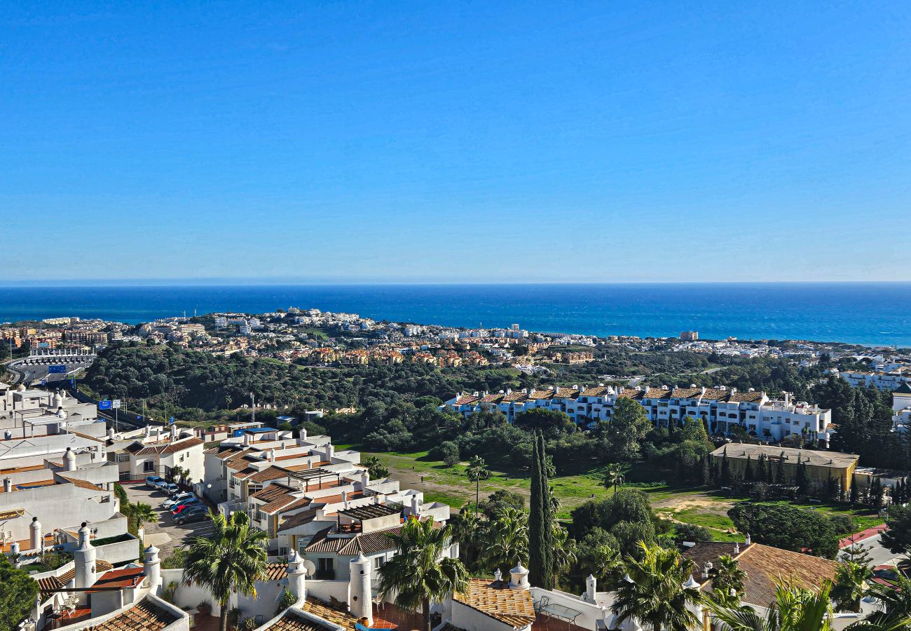Apartamento en Mijas Costa - Apartamento con vistas al mar en El Portón Calahonda