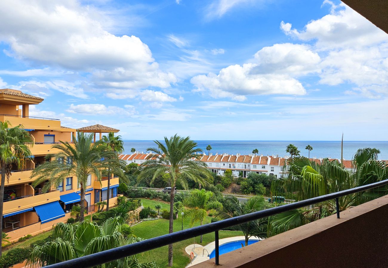 Apartamento en Manilva - Precioso ático dúplex con vistas al mar en Manilva