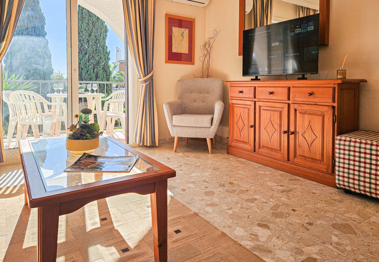 Apartamento en Mijas Costa - Apartamento en Las Farolas, Mijas Costa, cerca de la playa