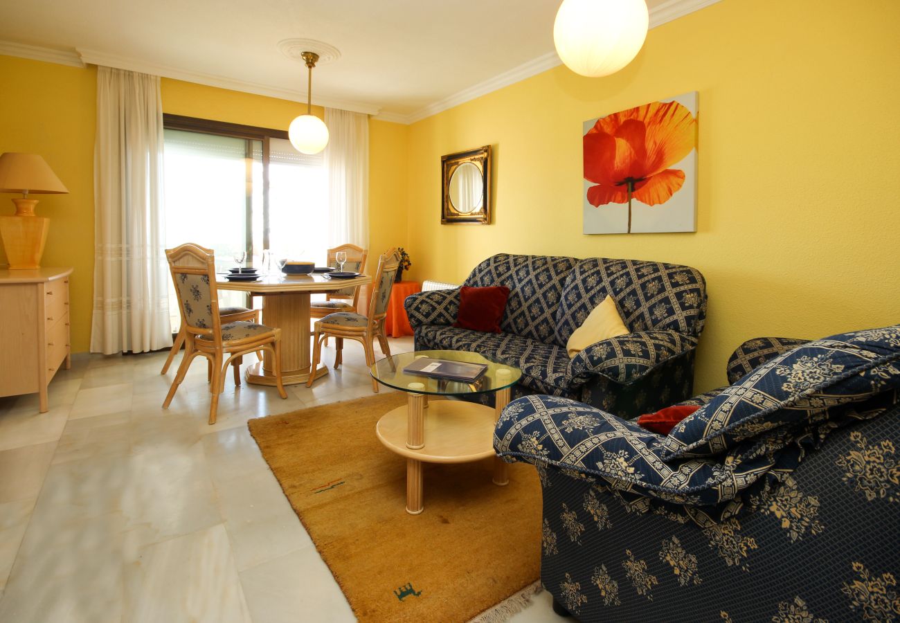 Apartamento en Mijas Costa - Apartamento de dos dormitorios en planta baja en Riviera del Sol