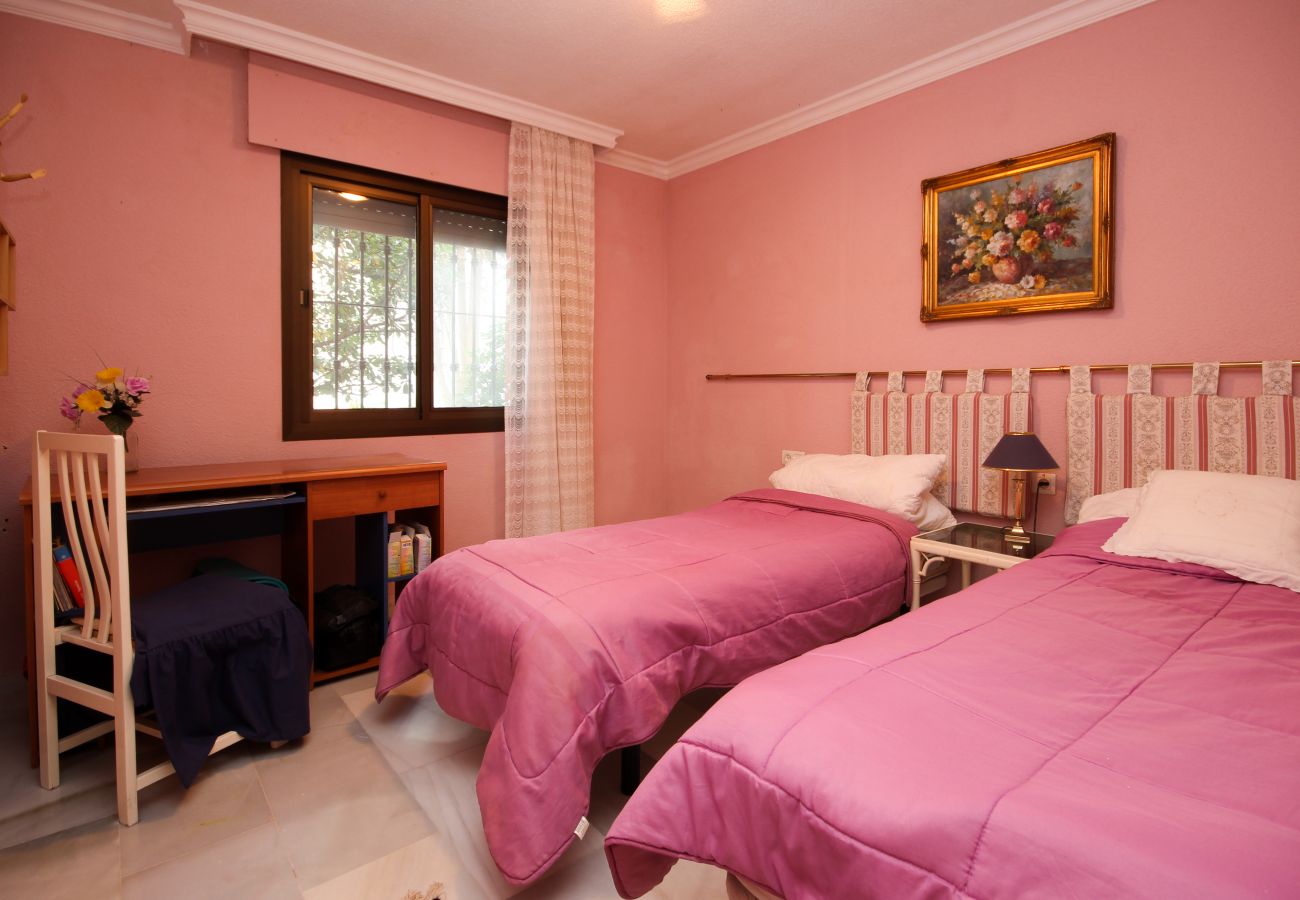 Apartamento en Mijas Costa - Apartamento de dos dormitorios en planta baja en Riviera del Sol