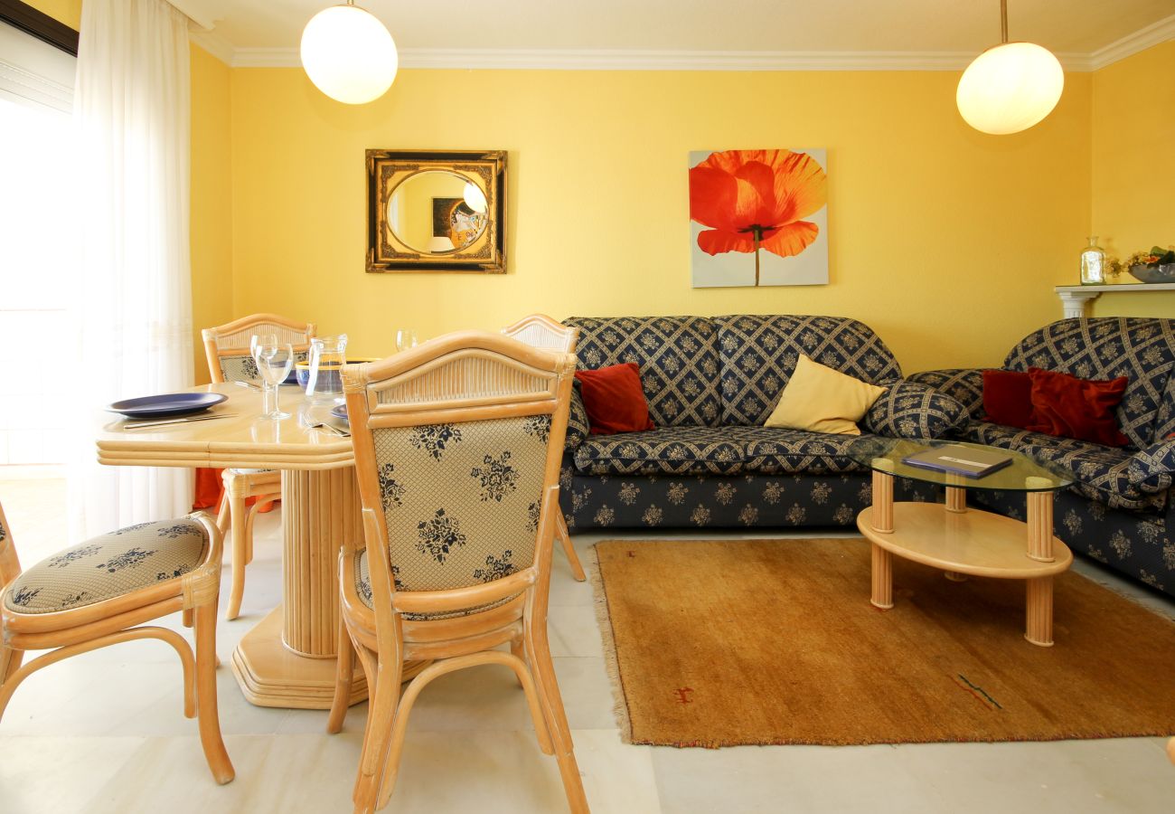 Apartamento en Mijas Costa - Apartamento de dos dormitorios en planta baja en Riviera del Sol