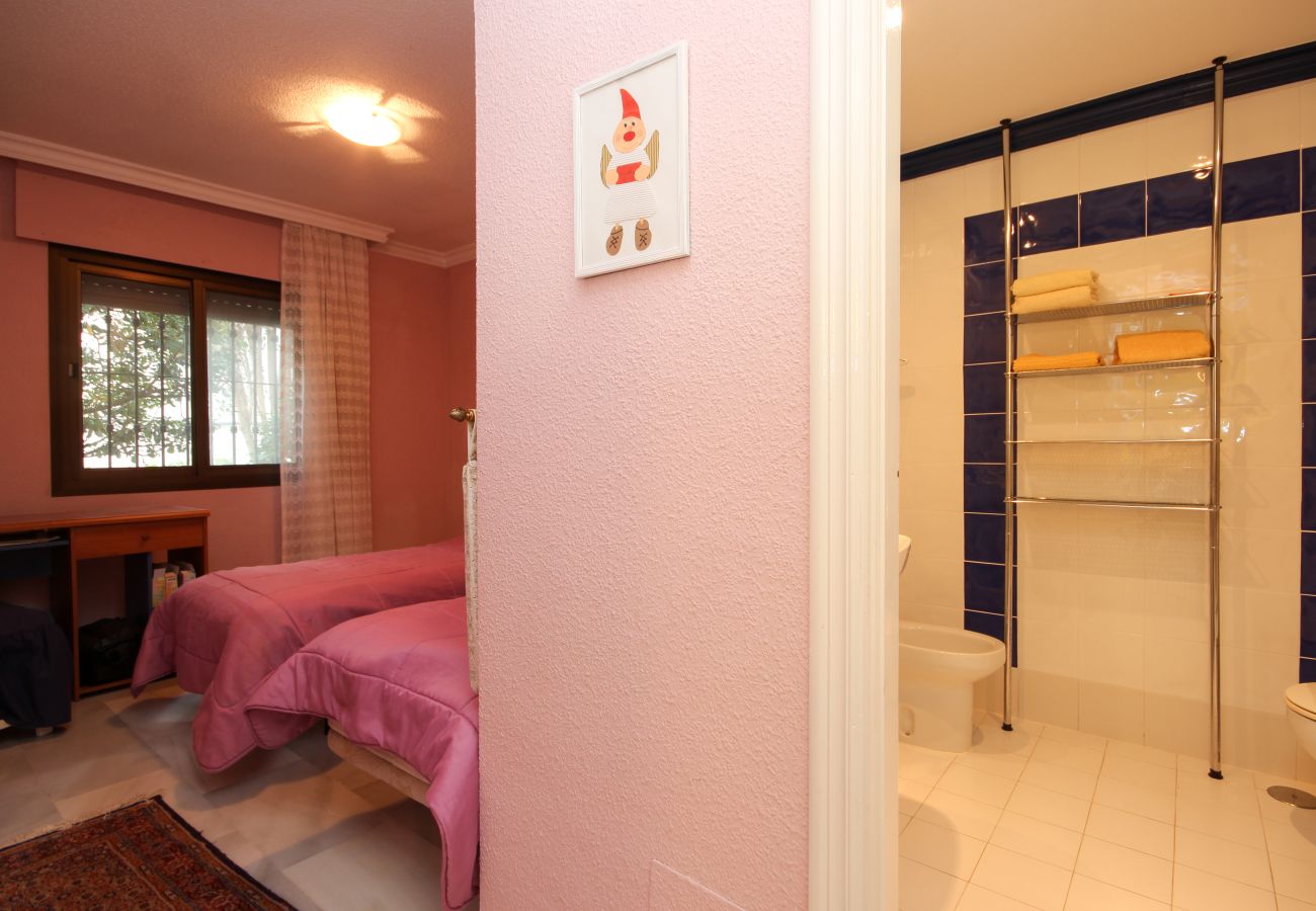 Apartamento en Mijas Costa - Apartamento de dos dormitorios en planta baja en Riviera del Sol