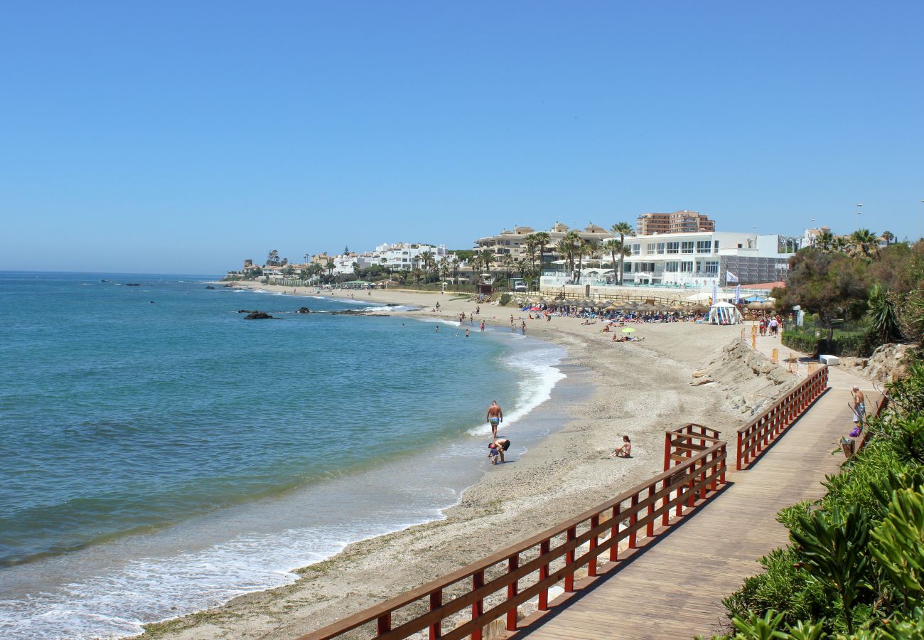 Apartamento en Mijas Costa - Apartamento de dos dormitorios en planta baja en Riviera del Sol