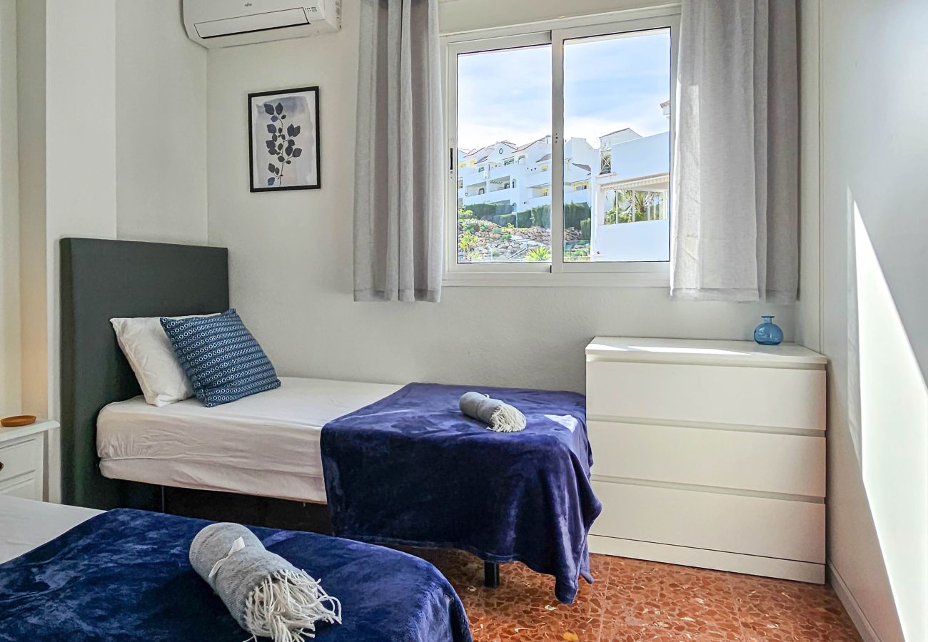 Apartamento en Mijas Costa - Apartamento de 2 dormitorios con bonitas vistas.