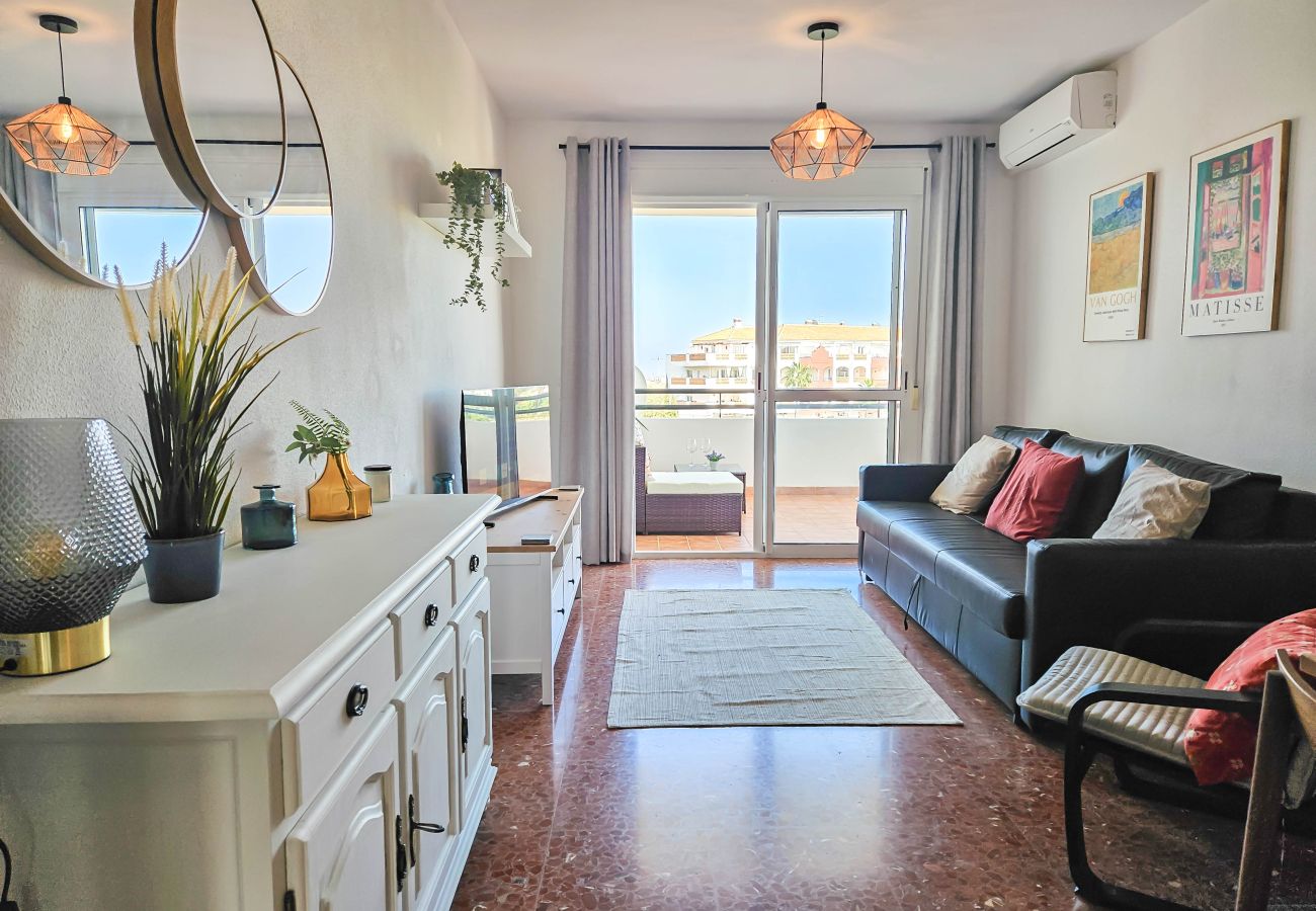Apartamento en Mijas Costa - Apartamento de 2 dormitorios con bonitas vistas.