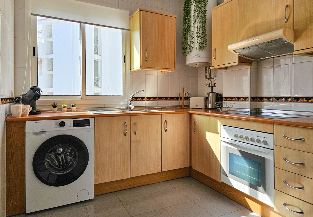 Apartamento en Mijas Costa - Apartamento de 2 dormitorios con bonitas vistas.
