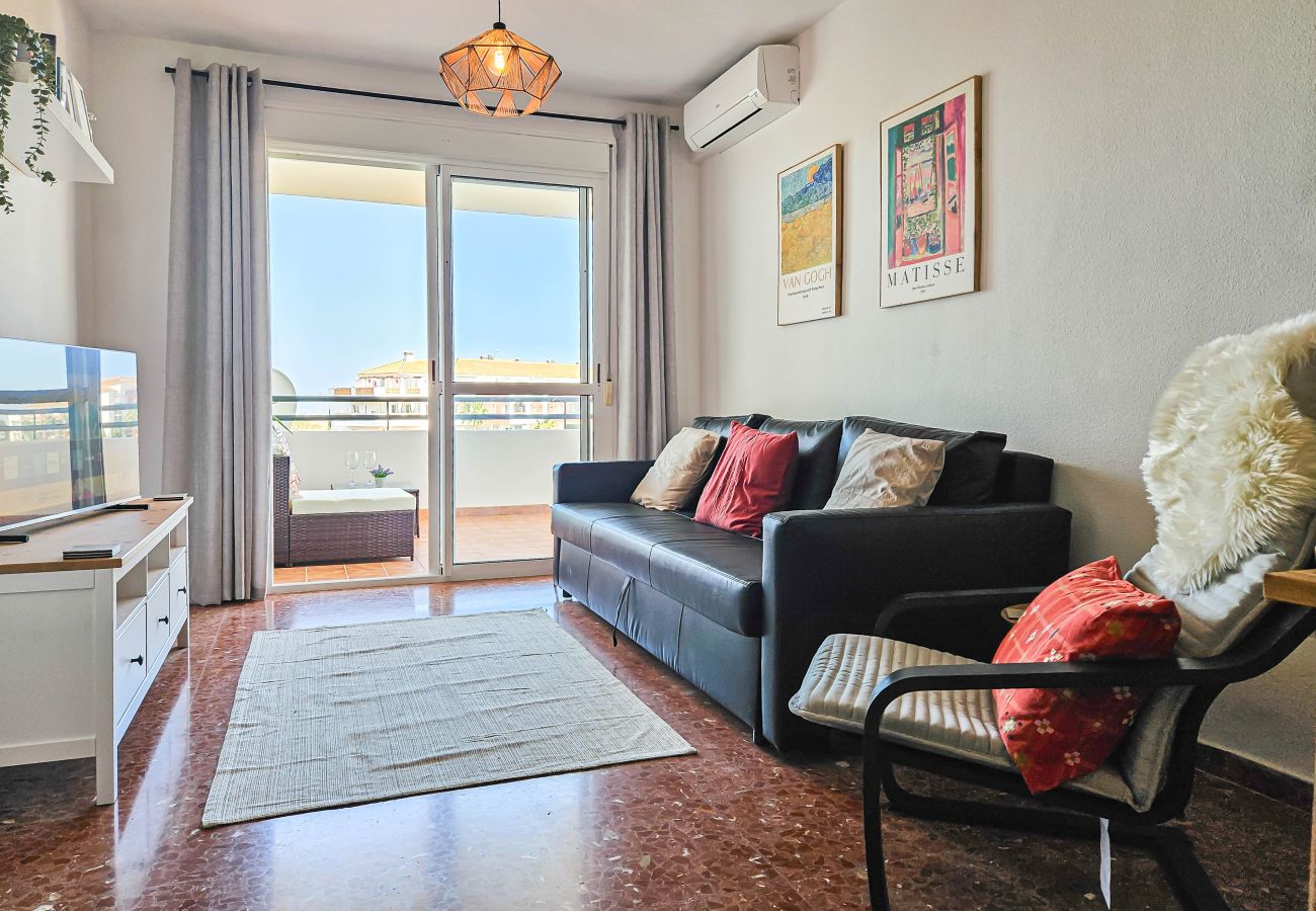 Apartamento en Mijas Costa - Apartamento de 2 dormitorios con bonitas vistas.