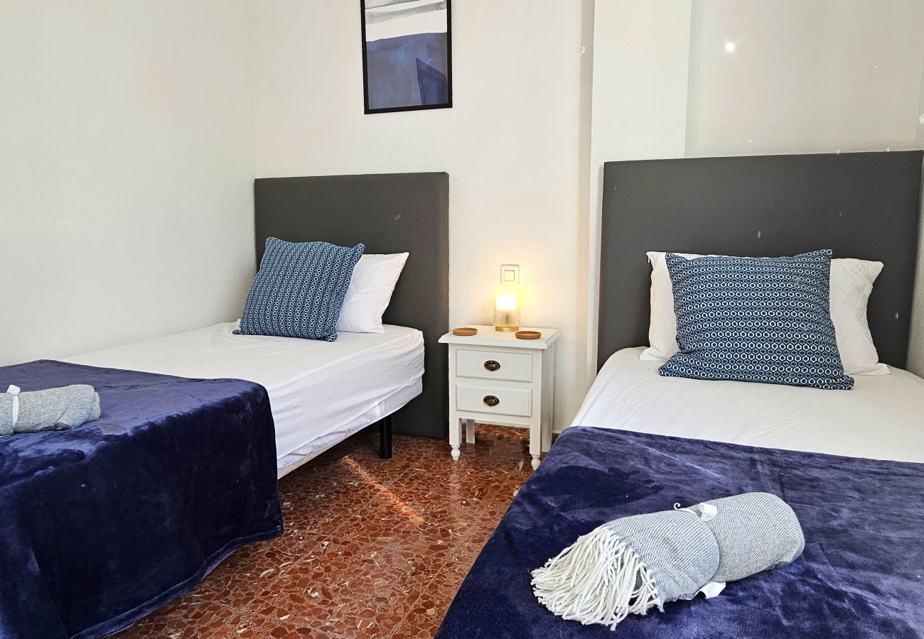 Apartamento en Mijas Costa - Apartamento de 2 dormitorios con bonitas vistas.