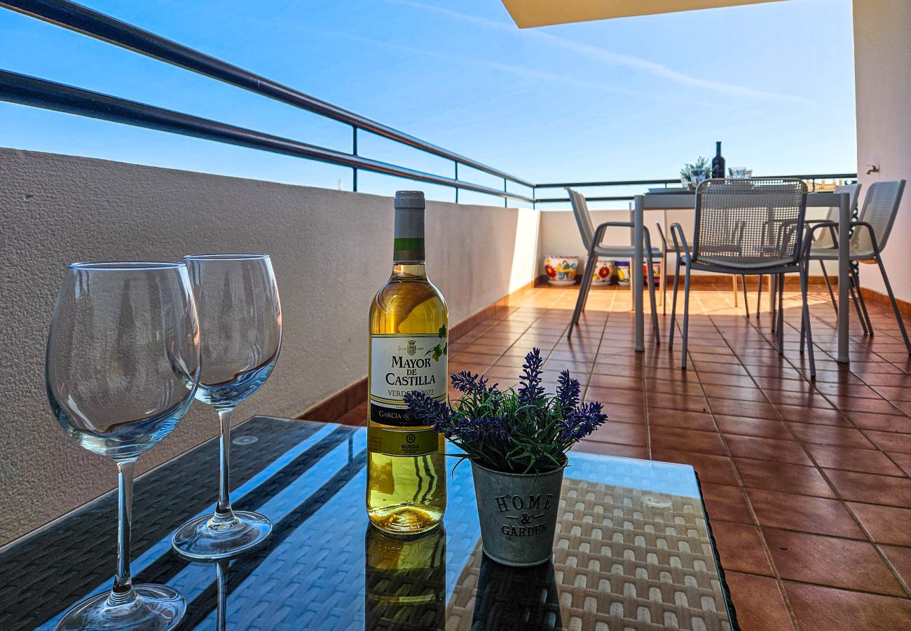 Apartamento en Mijas Costa - Apartamento de 2 dormitorios con bonitas vistas.