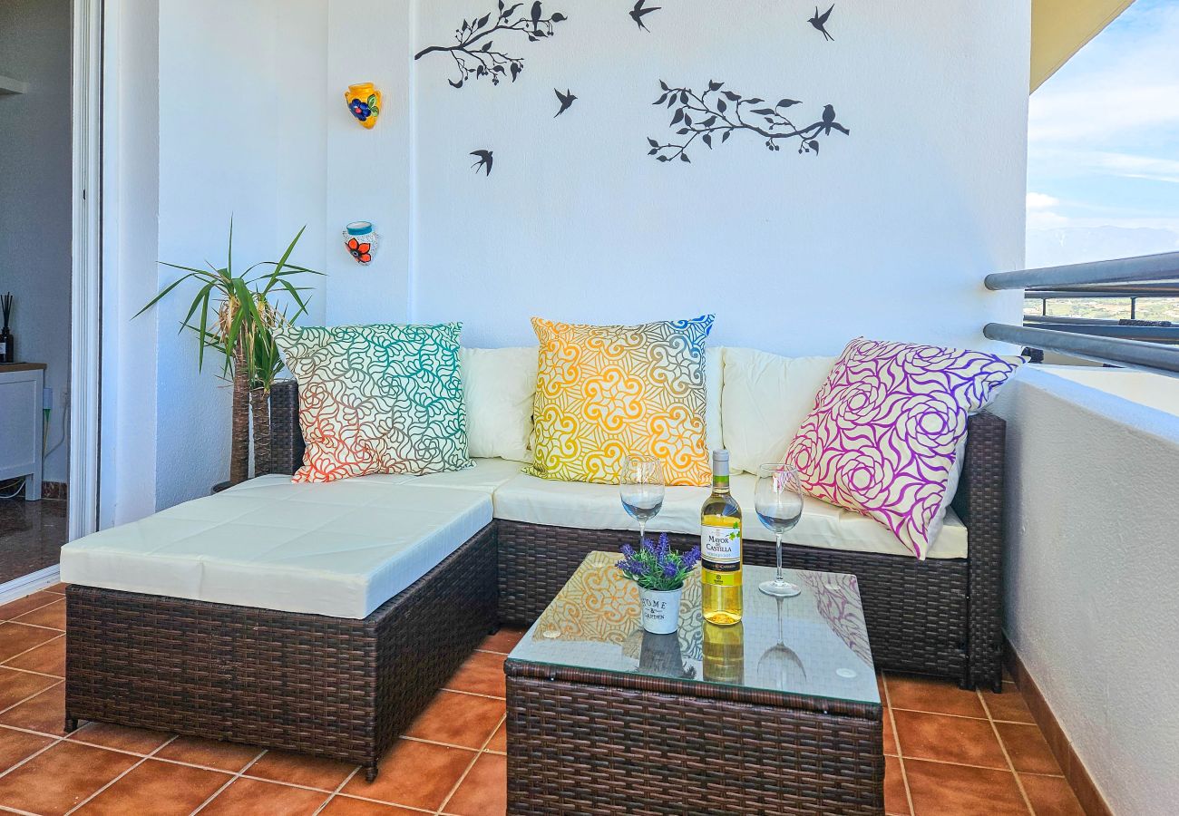 Apartamento en Mijas Costa - Apartamento de 2 dormitorios con bonitas vistas.