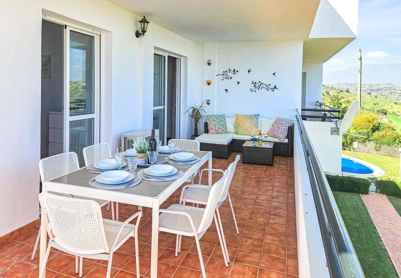 Apartamento en Mijas Costa - Apartamento de 2 dormitorios con bonitas vistas.