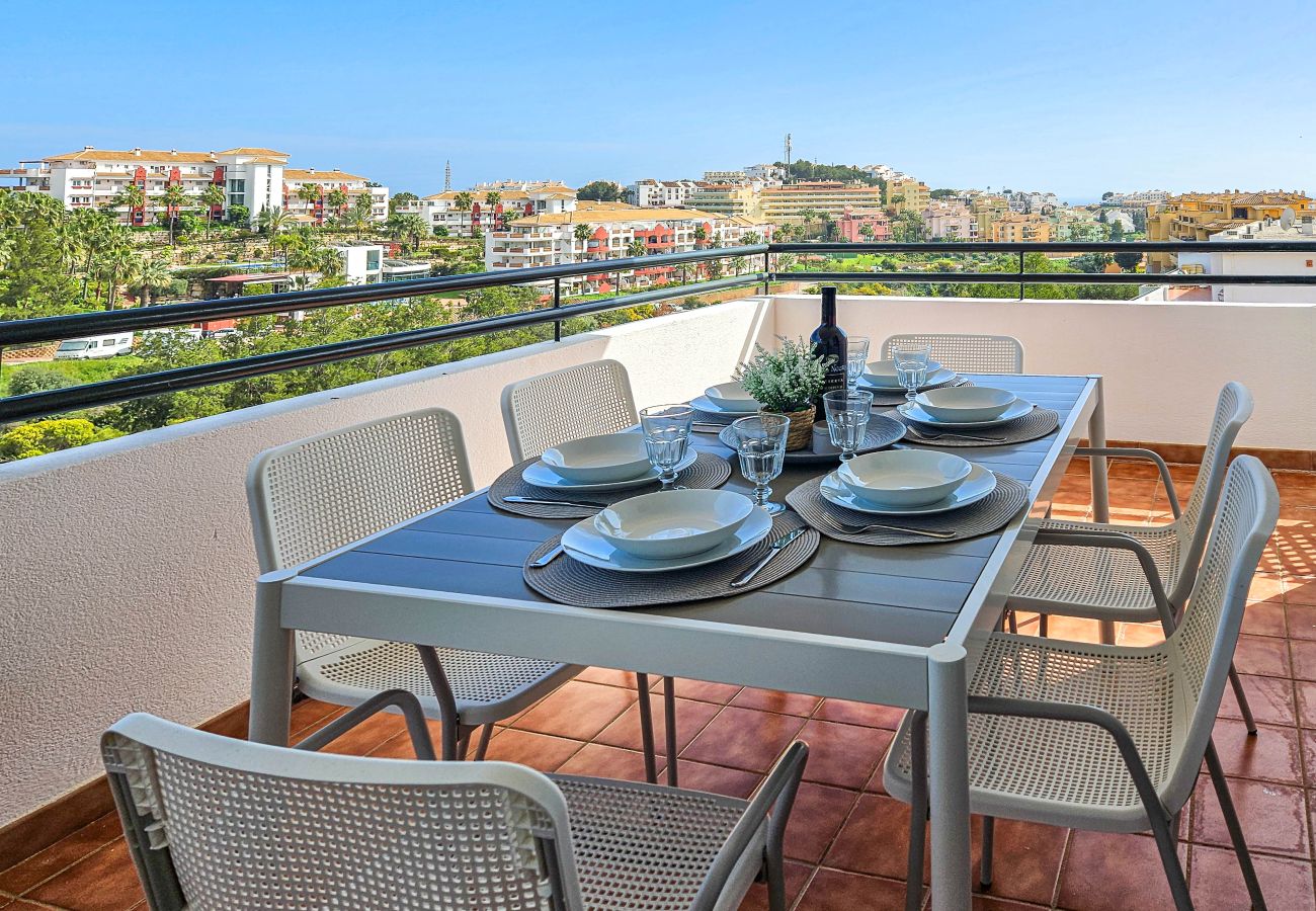 Apartamento en Mijas Costa - Apartamento de 2 dormitorios con bonitas vistas.