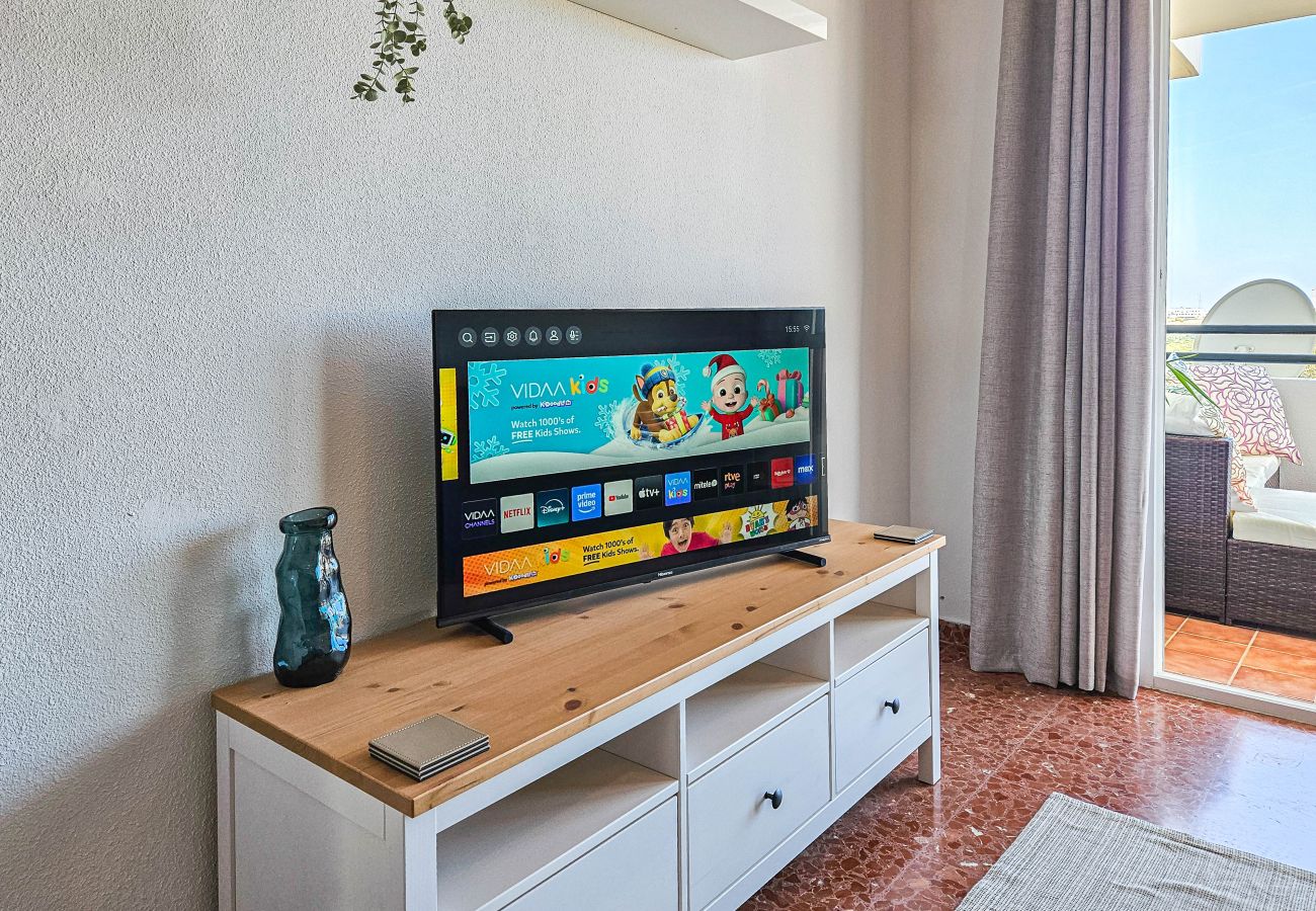 Apartamento en Mijas Costa - Apartamento de 2 dormitorios con bonitas vistas.