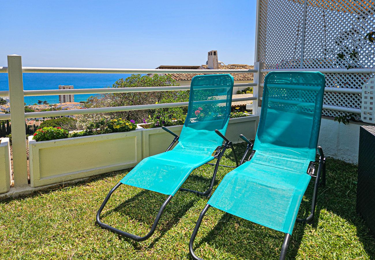 Apartamento en Mijas Costa - Apartamento de 2 dormitorios con jardín en Riviera