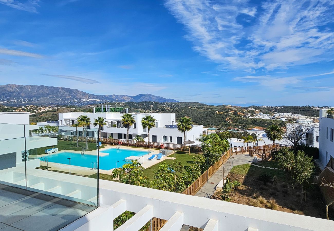 Apartamento en La Cala de Mijas - 2nd floor Large Terrace & Pool views Casa Banderas