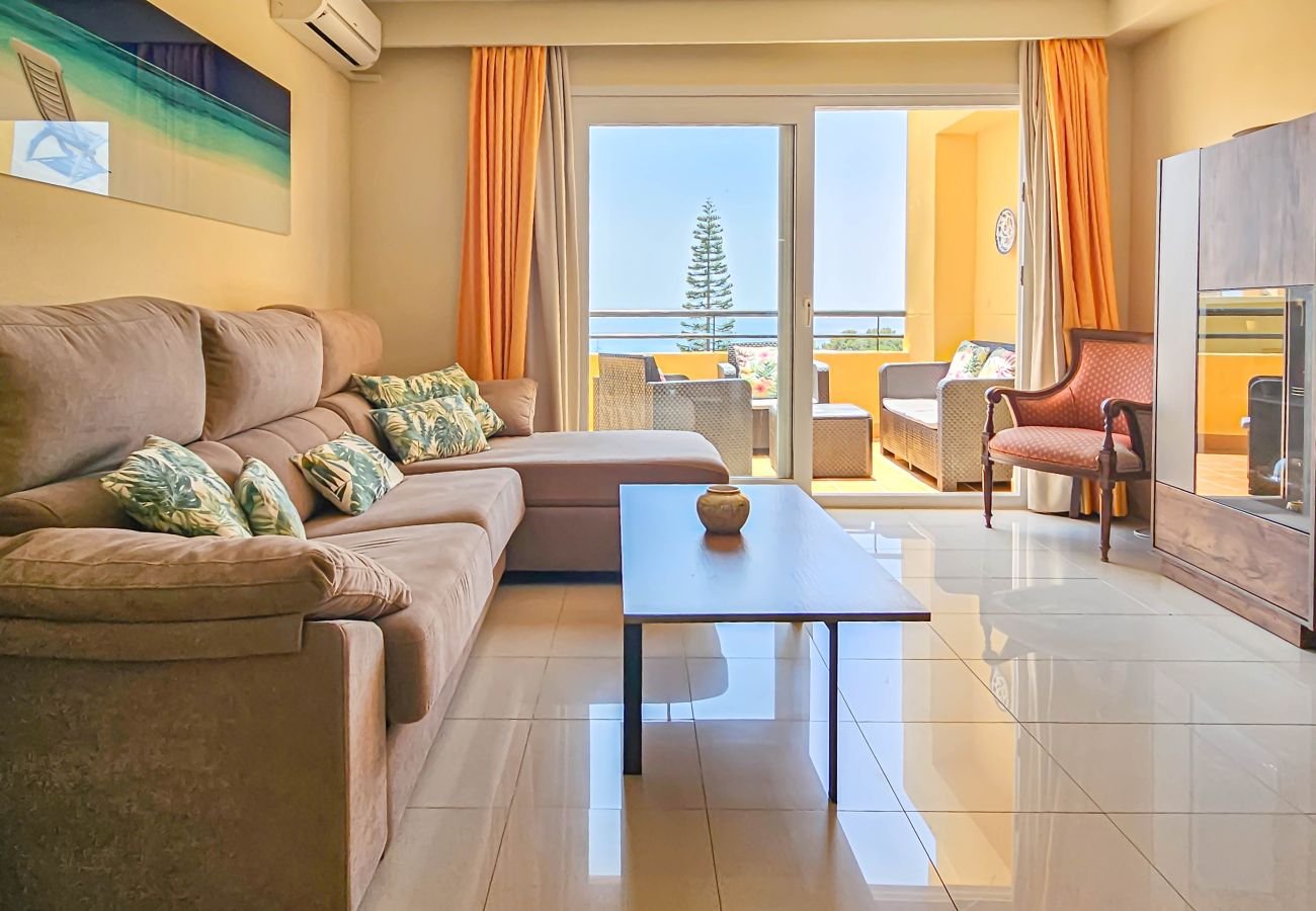 Apartamento en Mijas Costa - Apartamento ático de 2 dormitorios con vistas al mar.