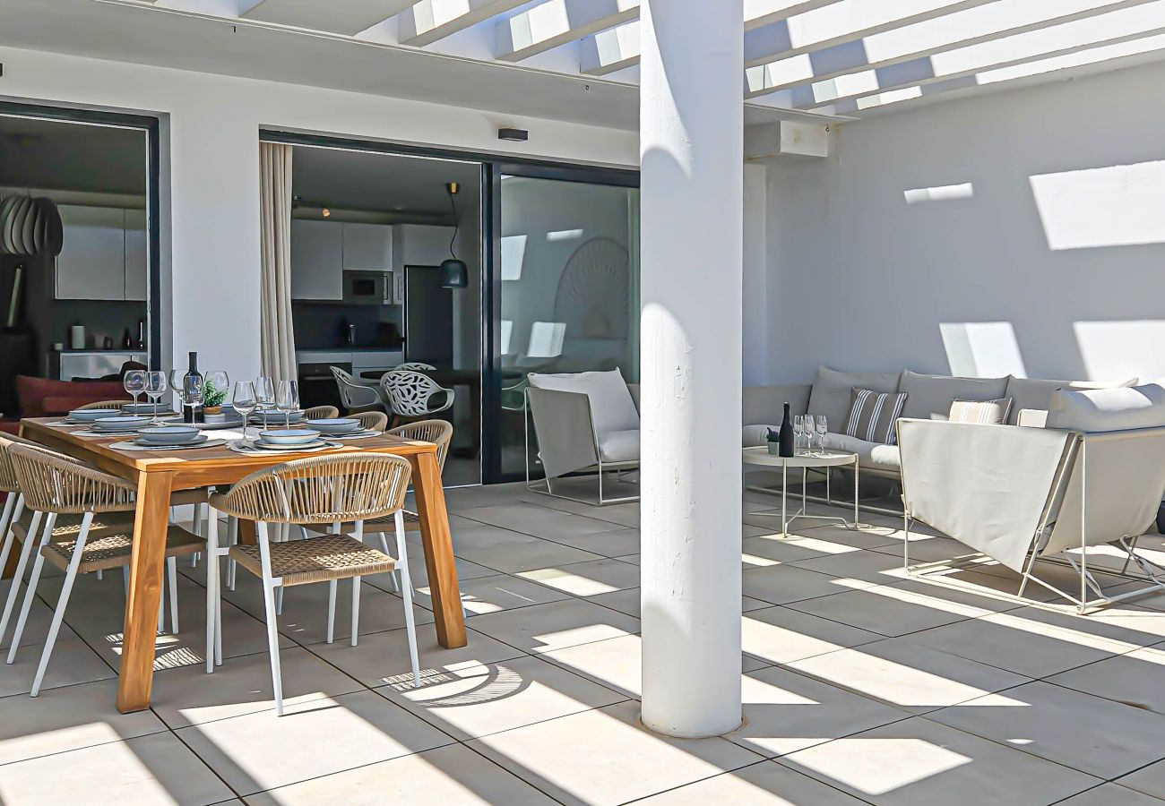 Apartamento en Mijas Costa - Apartamento de 3 habitaciones, Casa Banderas, Bloque I