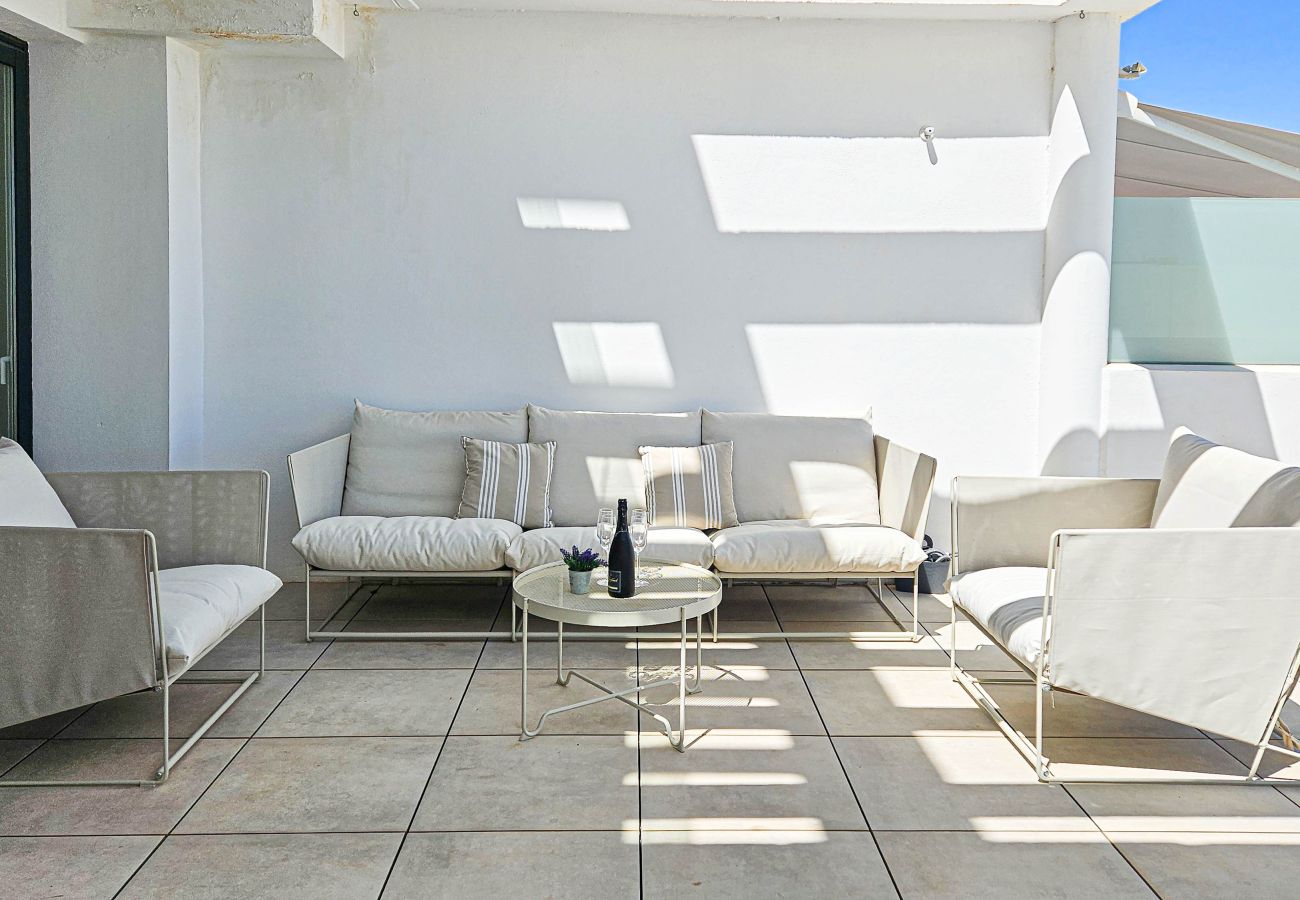 Apartamento en Mijas Costa - Apartamento de 3 habitaciones, Casa Banderas, Bloque I