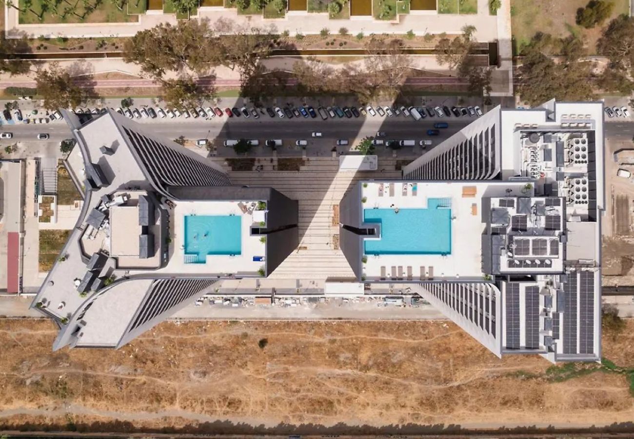 Apartamento en Málaga - Apartamento Urban Sky Torre Norte, centro de Málaga