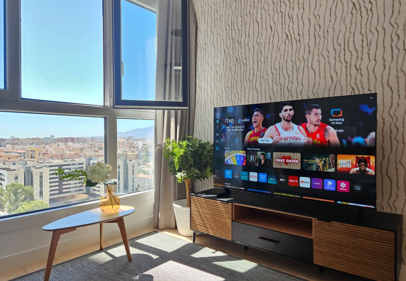 Apartamento en Málaga - Apartamento Urban Sky Torre Norte, centro de Málaga
