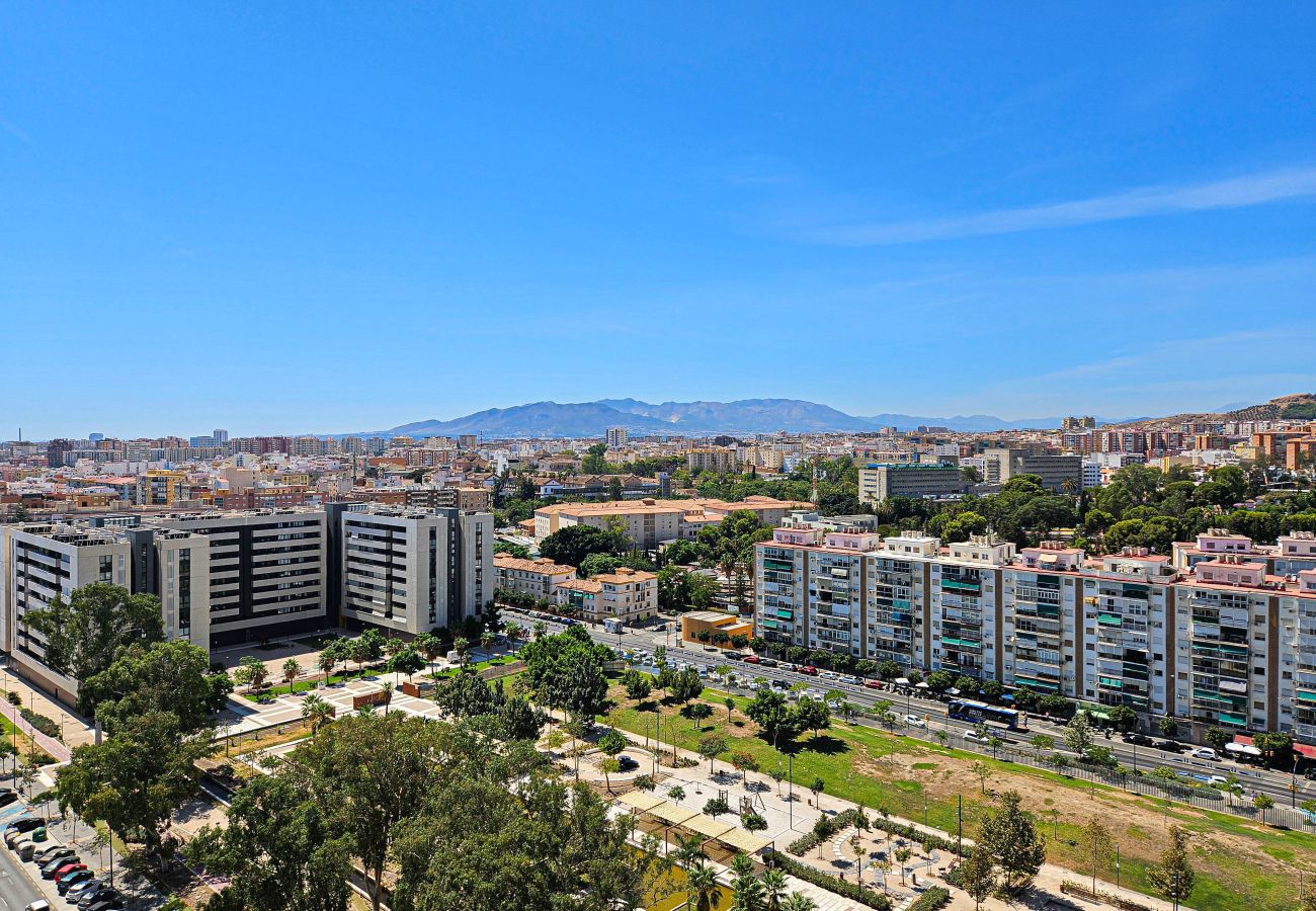 Apartamento en Málaga - Apartamento Urban Sky Torre Norte, centro de Málaga