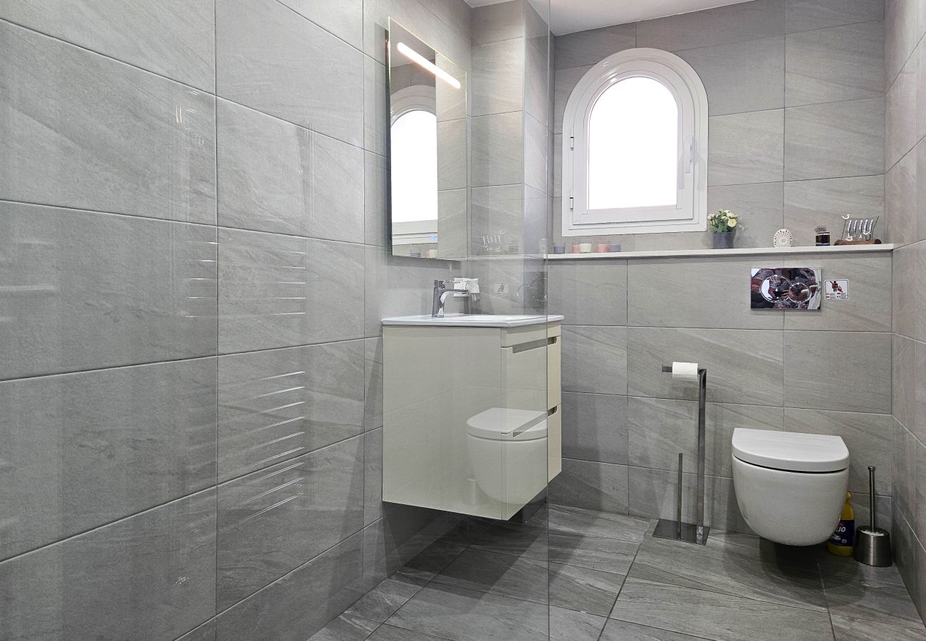 Apartamento en Mijas Costa - Apartamento con piscina en Torrenueva cerca de la playa