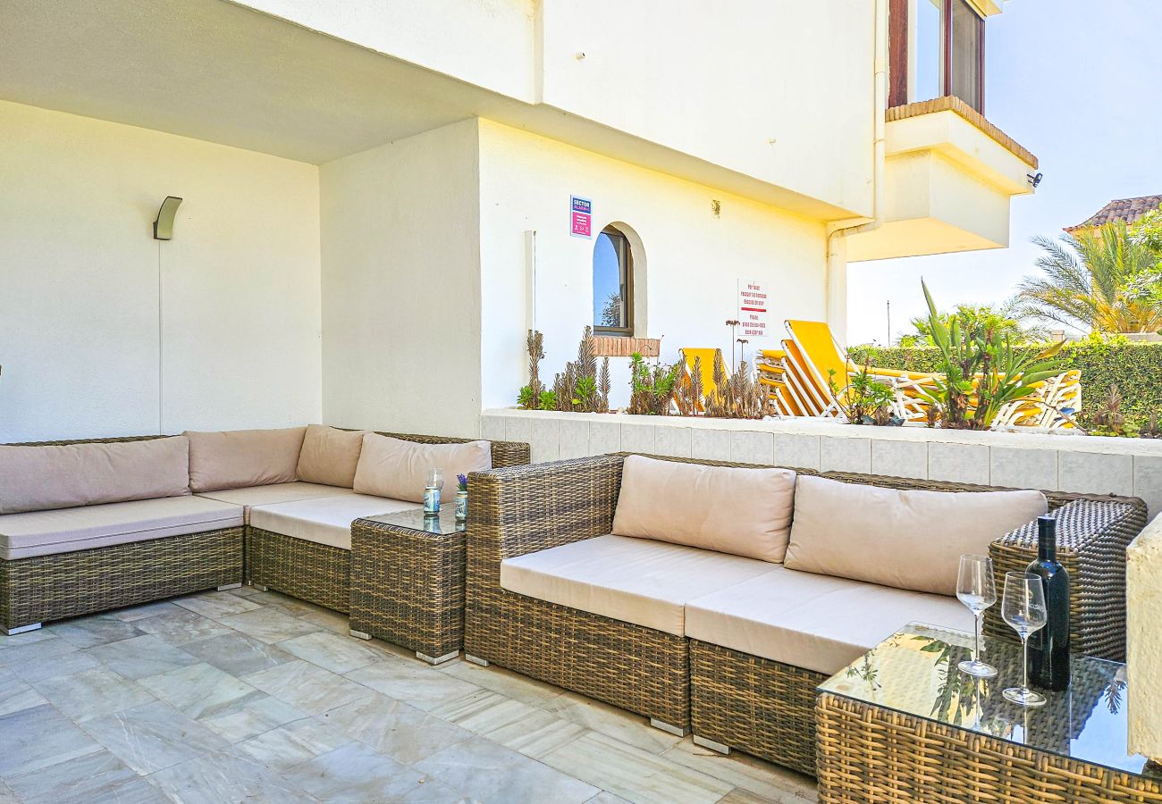 Apartamento en Mijas Costa - Apartamento con piscina en Torrenueva cerca de la playa