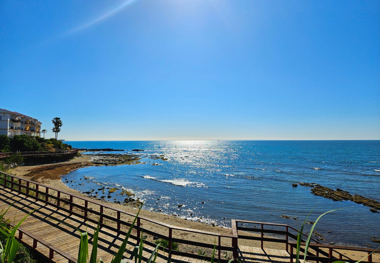 Apartamento en Mijas Costa - Apartamento con piscina en Torrenueva cerca de la playa