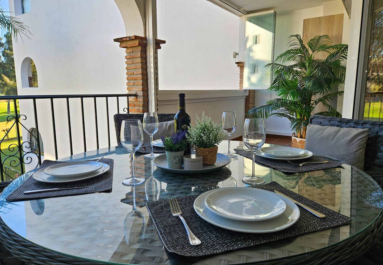 Apartamento en Mijas Costa - Apartamento de dos dormitorios en primera línea de golf, Mijas Golf