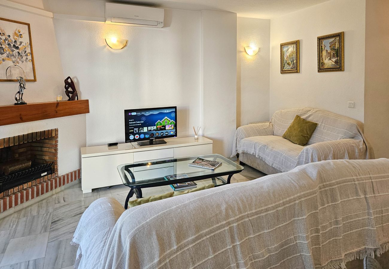 Apartamento en Mijas Costa - Apartamento de dos dormitorios en primera línea de golf, Mijas Golf