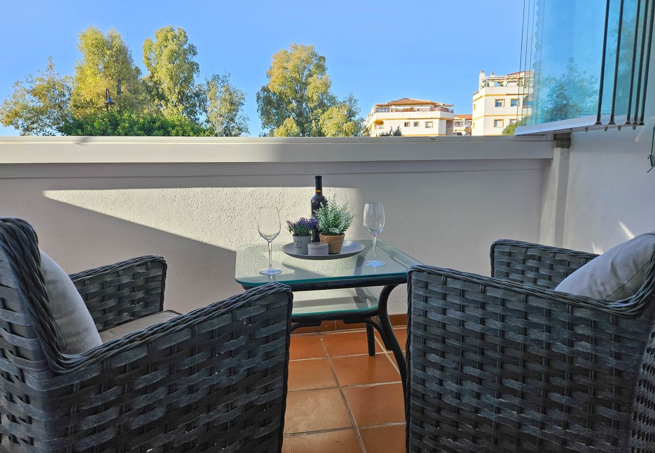 Apartamento en Mijas Costa - Apartamento de dos dormitorios en primera línea de golf, Mijas Golf