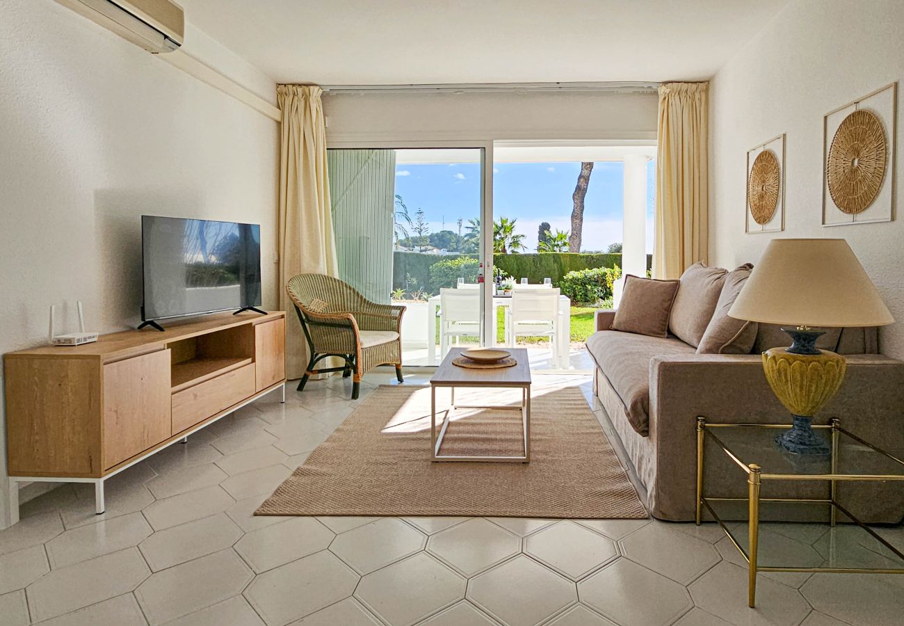 Apartamento en Mijas Costa - Apartamento con jardín en Monte B, Miraflores