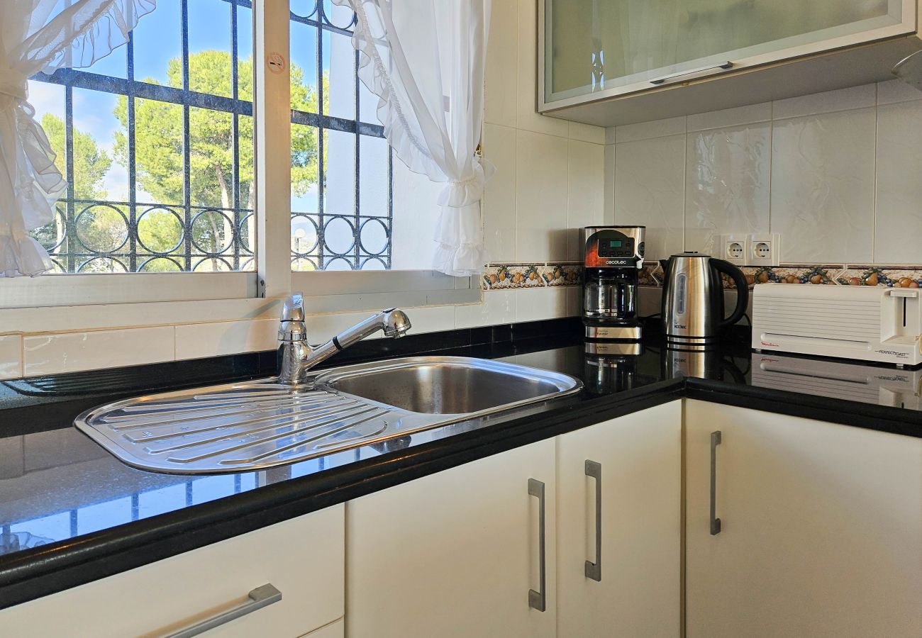 Apartamento en Mijas Costa - Apartamento con jardín en Monte B, Miraflores