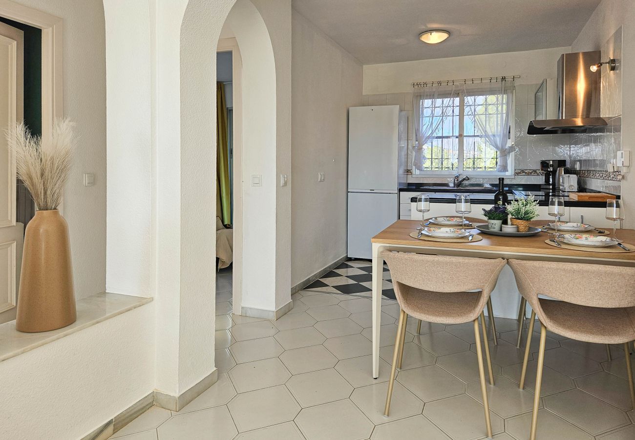 Apartamento en Mijas Costa - Apartamento con jardín en Monte B, Miraflores