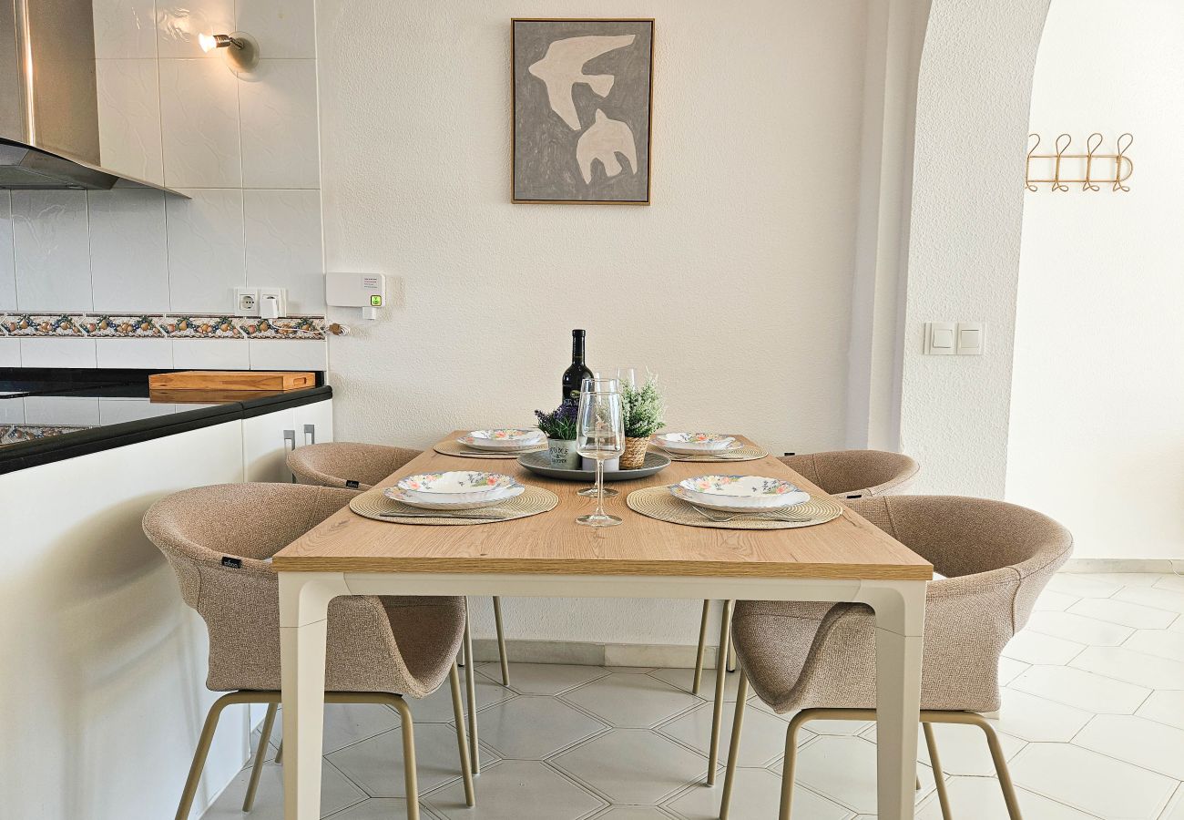 Apartamento en Mijas Costa - Apartamento con jardín en Monte B, Miraflores