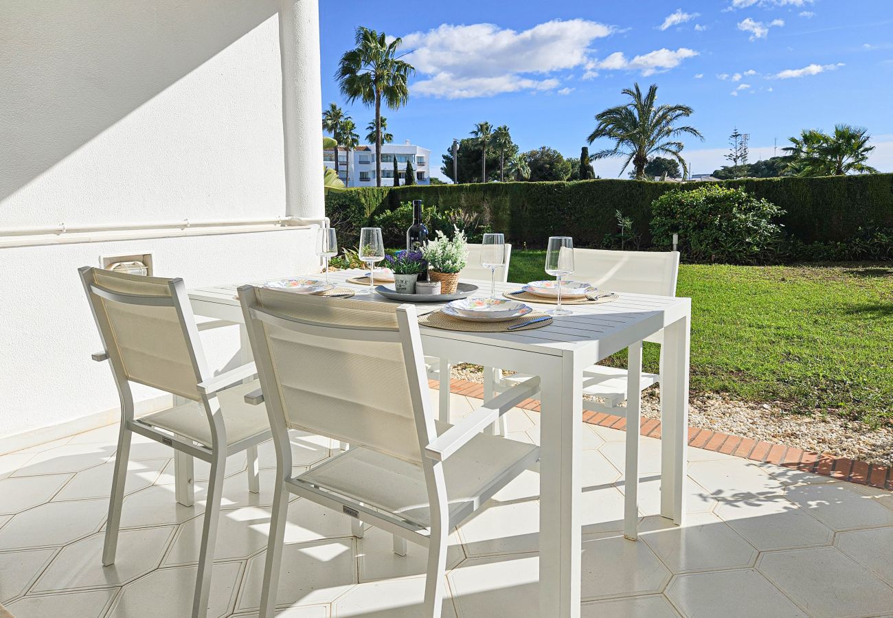 Apartamento en Mijas Costa - Apartamento con jardín en Monte B, Miraflores
