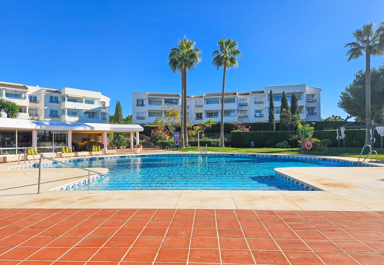 Apartamento en Mijas Costa - Apartamento con jardín en Monte B, Miraflores
