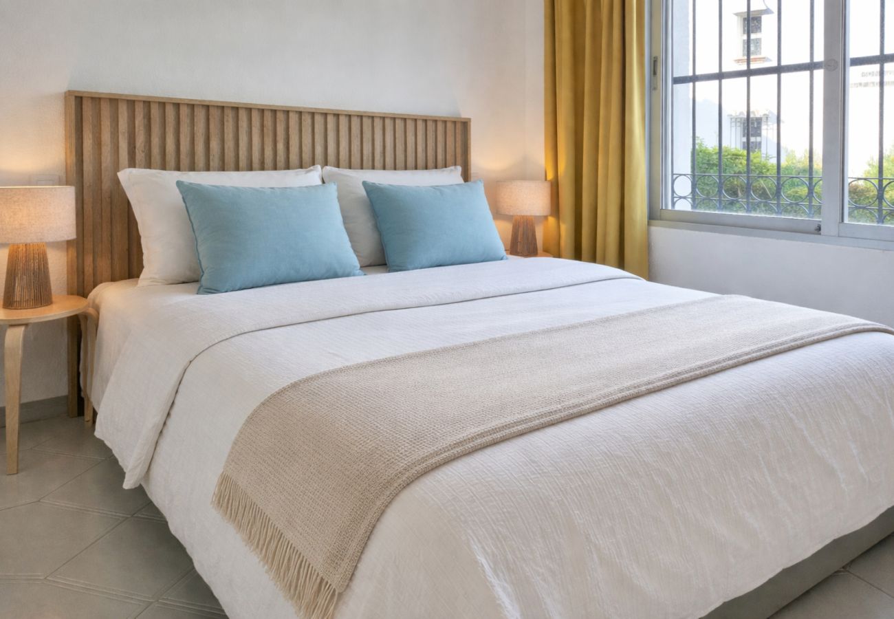 Apartamento en Mijas Costa - Apartamento con jardín en Monte B, Miraflores