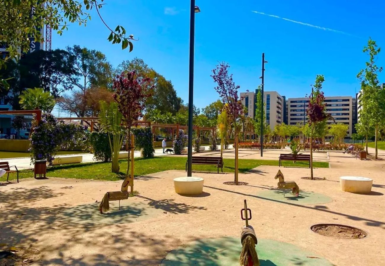 Apartamento en Málaga - Apartamento Urban Sky Torre Norte, centro de Málaga