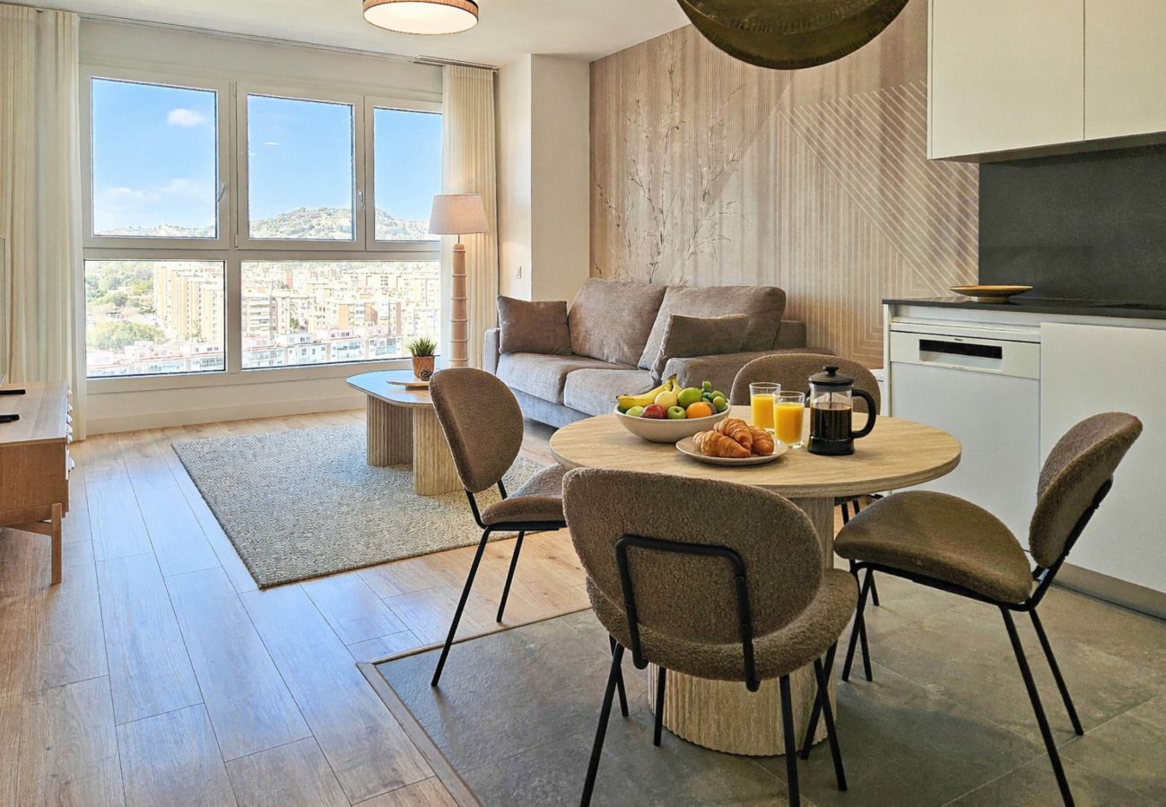 Apartamento en Málaga - Apartamento Urban Sky Torre Norte, centro de Málaga